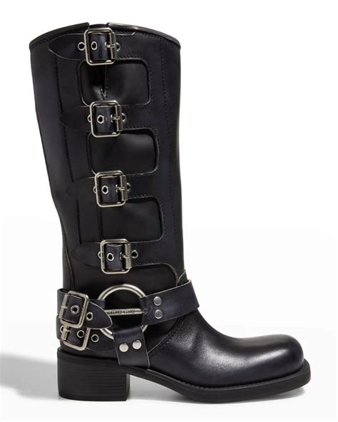 miu miu gumboots|Miu Miu Boots for Women .